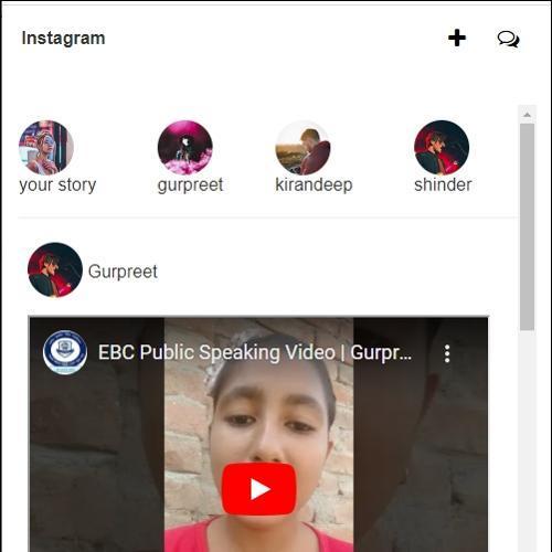 Instagram Clone | Developed by 11th Class | 2021-22 | GSSS KHOKHAR | Sri Muktsar Sahib